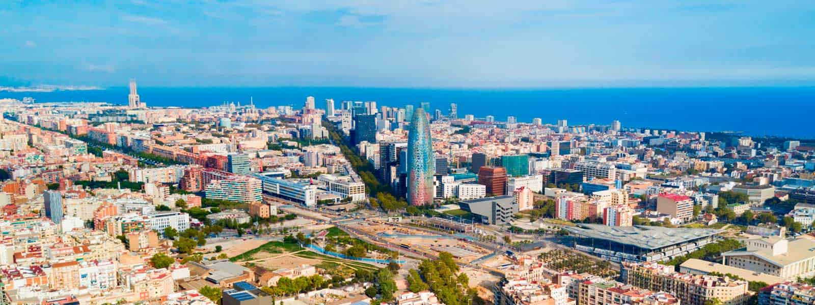 Barcelona skyline