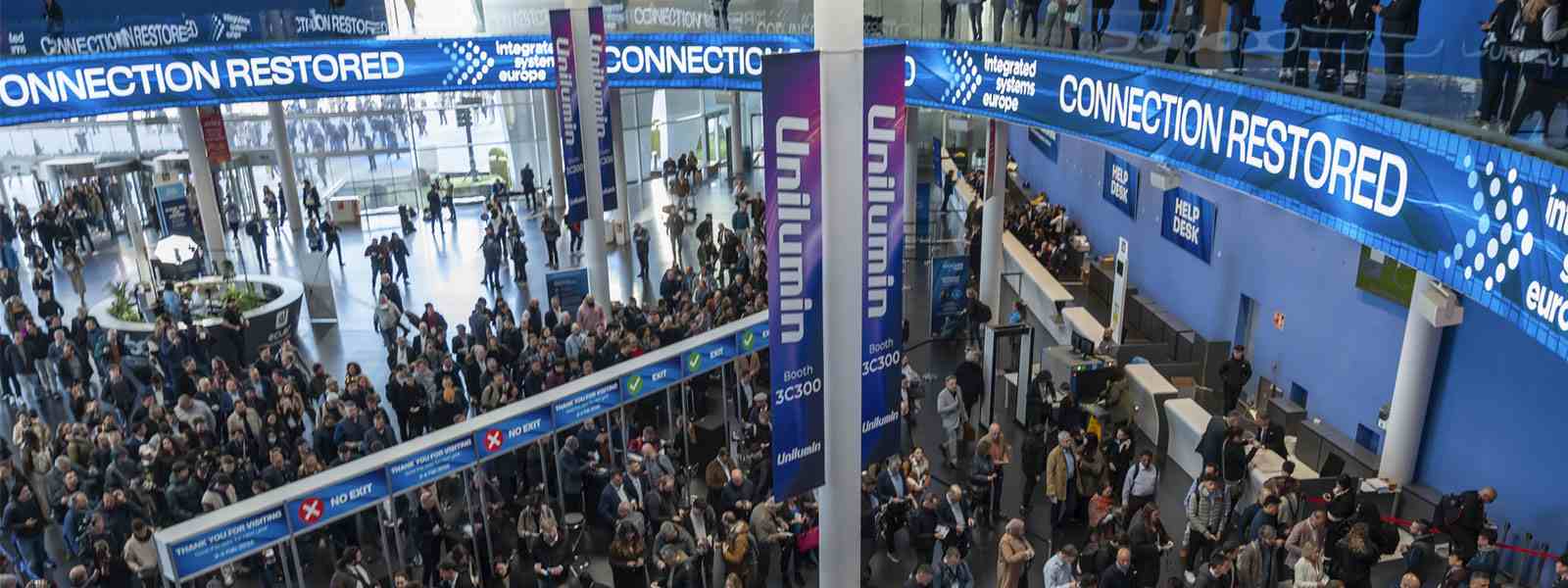 people attending ISE 2025